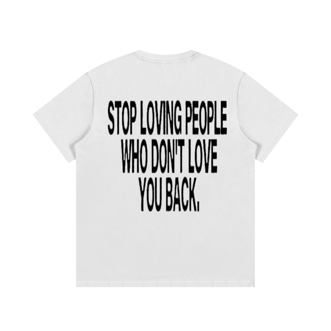 Stop Loving People Tee